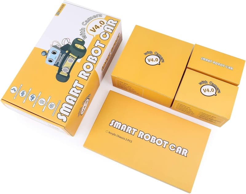 STEM Robot Car Kit for Kids Ages 8-16 - Arduino Coding Gift