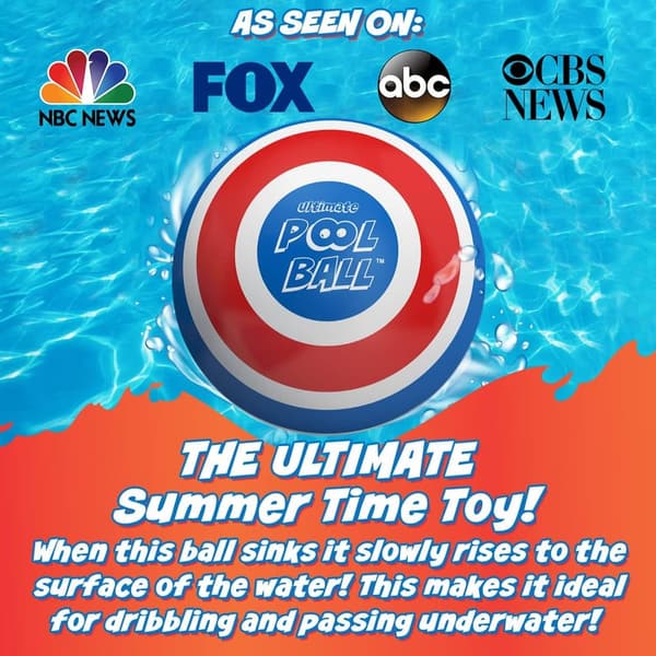 Underwater Pool Ball - Fun Summer Toy for Kids Ages 6-12