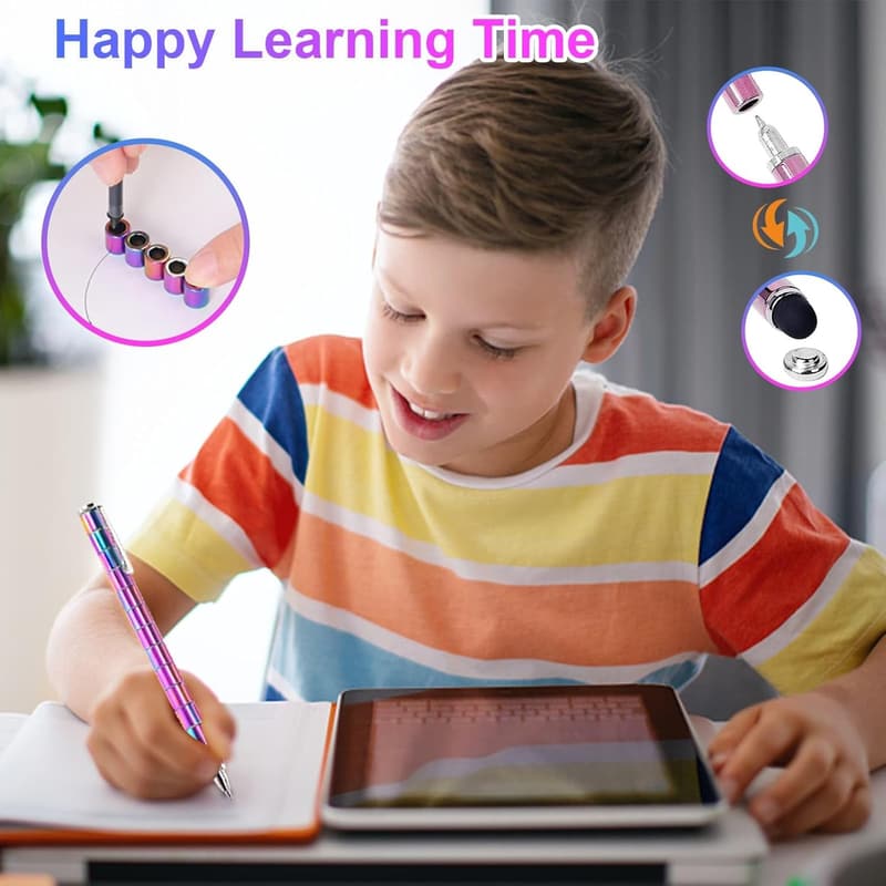 Magnetic Fidget Pen Toys for Ages 8-14 - Trendy Gift for Kids