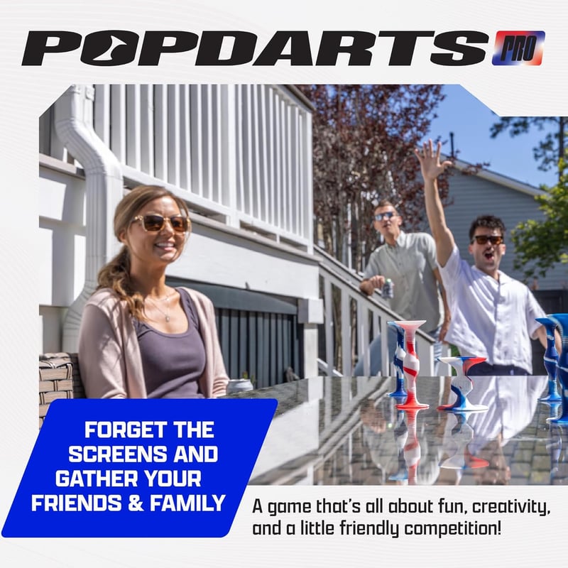 Popdarts USA Themed PRO Pack - Indoor/Outdoor Game Set