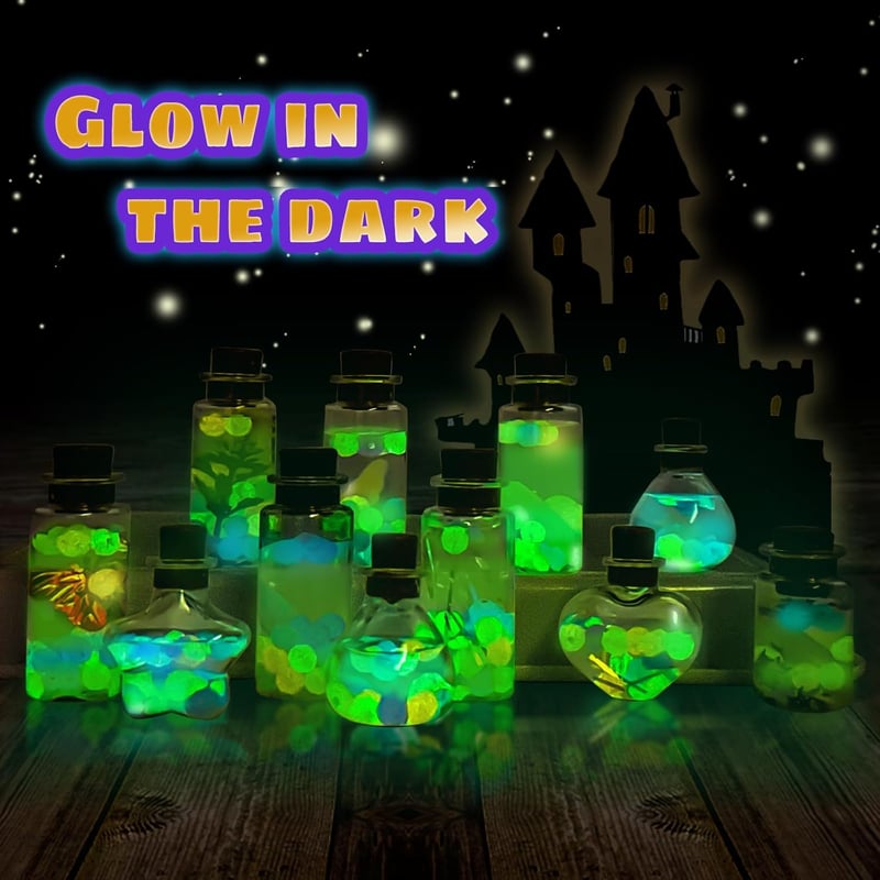 Magic Glow Potion DIY Kit for Kids - 22 Bottles Craft Set