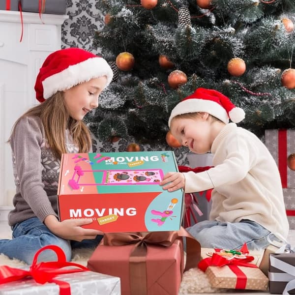 Interactive Moving Shooting Game with Blaster Guns & Foam Balls