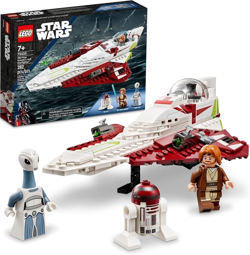 LEGO Star Wars OBI-Wan Kenobi Jedi Starfighter Set 75333