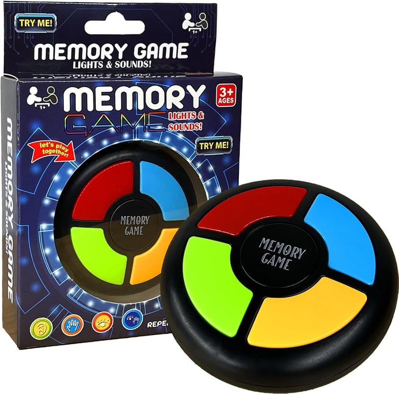 Memory Game Electronic Quiz Toy with Lights and Sounds