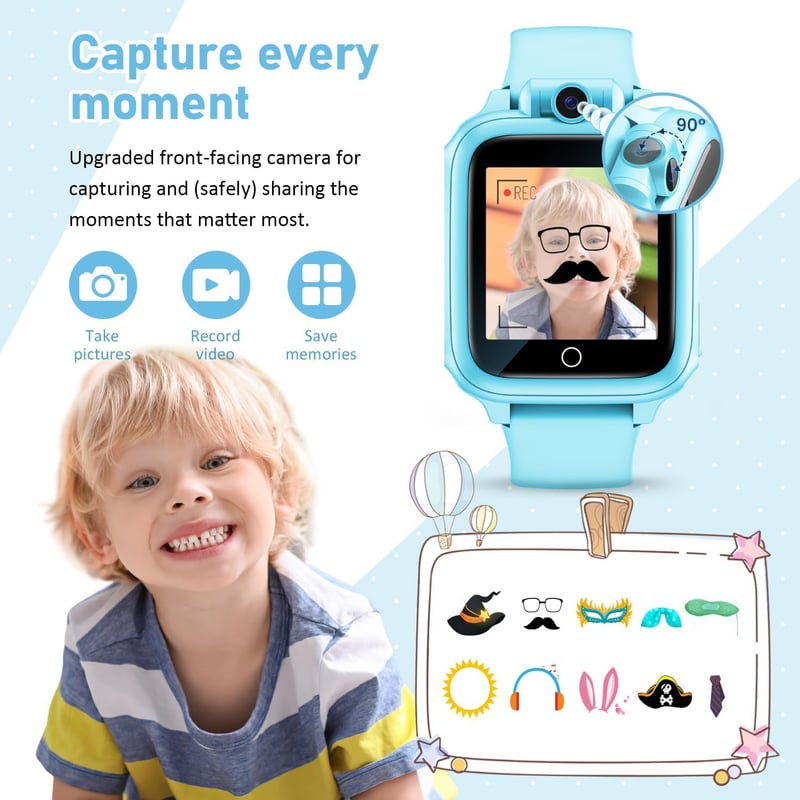 Kids Smart Watch with Games & Camera – Fun Birthday Gift for Boys
