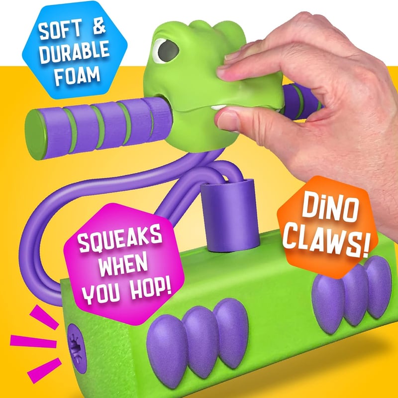 Dinosaur Foam Pogo Jumper for Kids - Birthday Gift