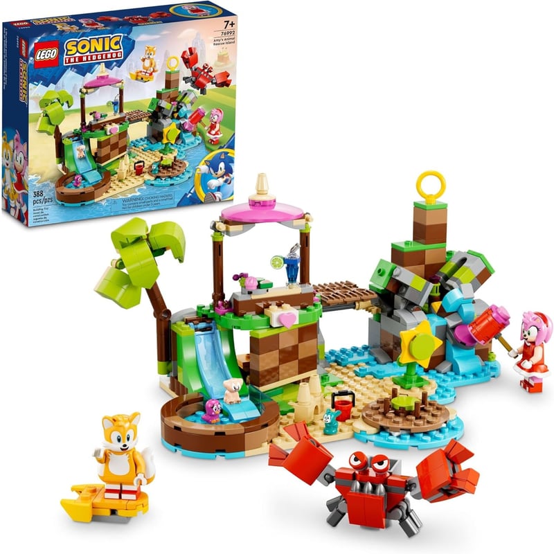 LEGO Sonic Adventure: Amy’s Animal Rescue Island Set for Kids