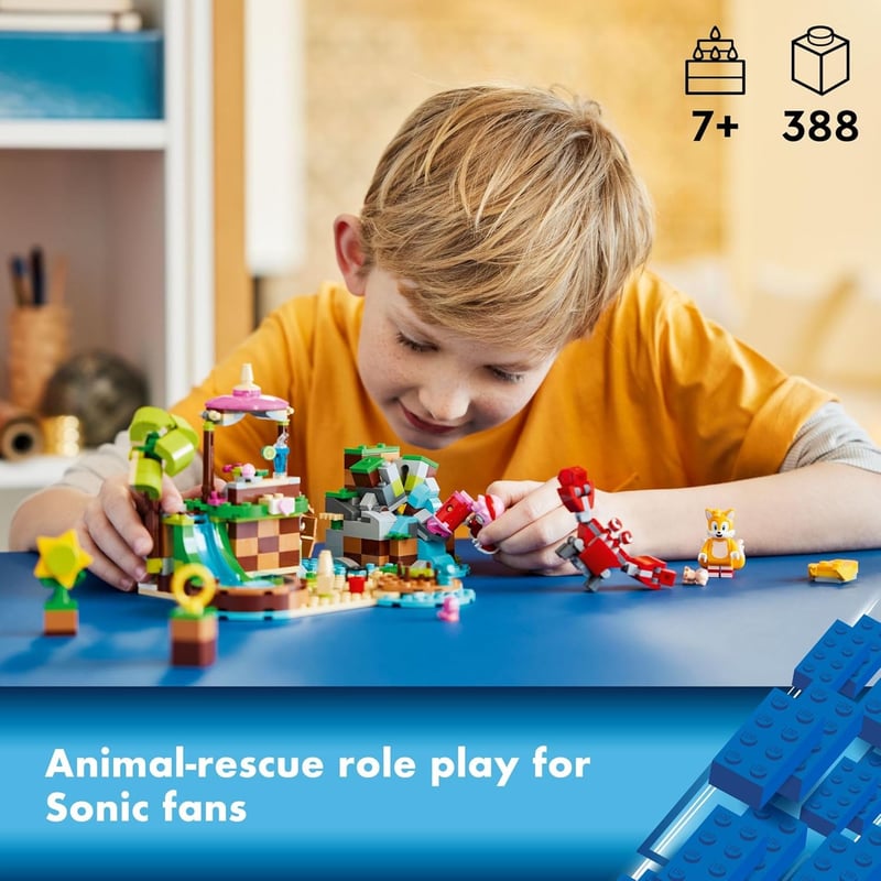 LEGO Sonic Adventure: Amy’s Animal Rescue Island Set for Kids