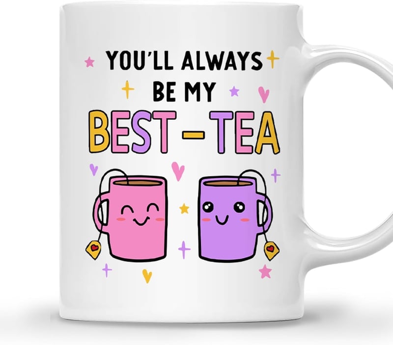 Best Friend Coffee Mug - Ceramic - 11oz - Gift for Women