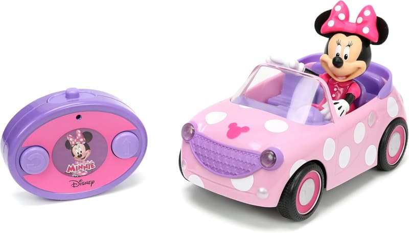 Disney Junior Minnie Mouse Pink Polka Dot RC Car