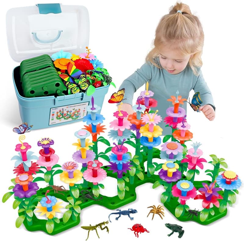 STEM Gardening Set for Toddlers – 156 PCS Educational Toy