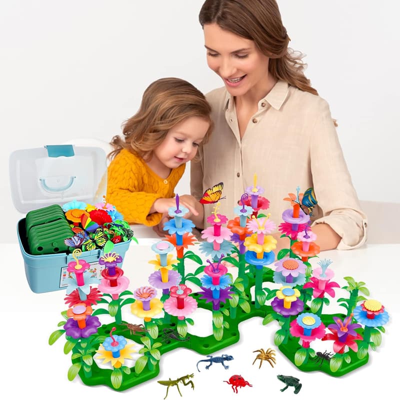 STEM Gardening Set for Toddlers – 156 PCS Educational Toy