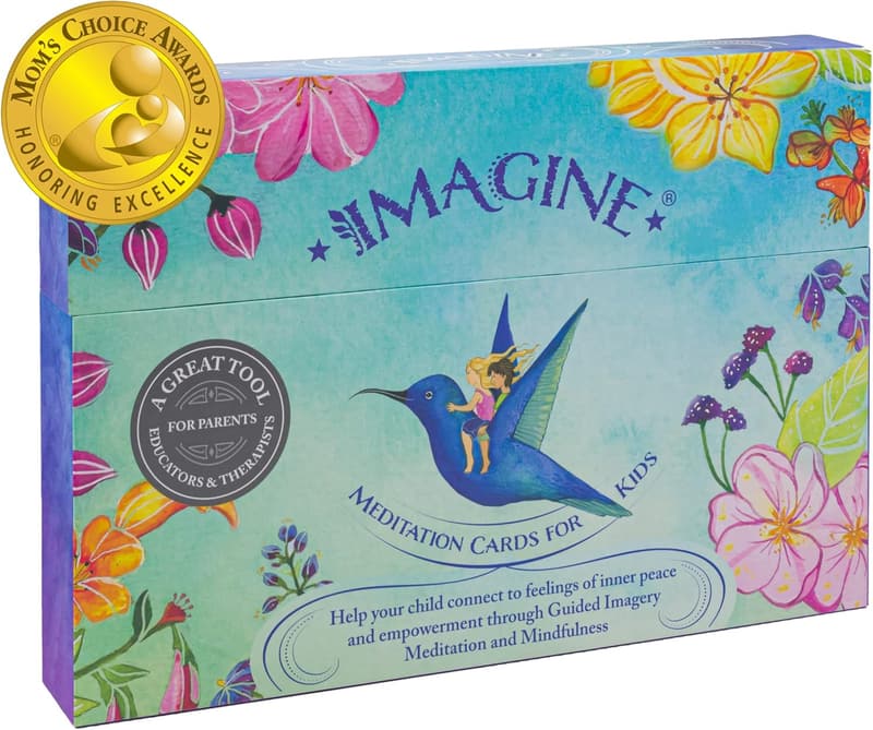 Kids' Mindfulness Meditation Cards - Calming Guided Practices
