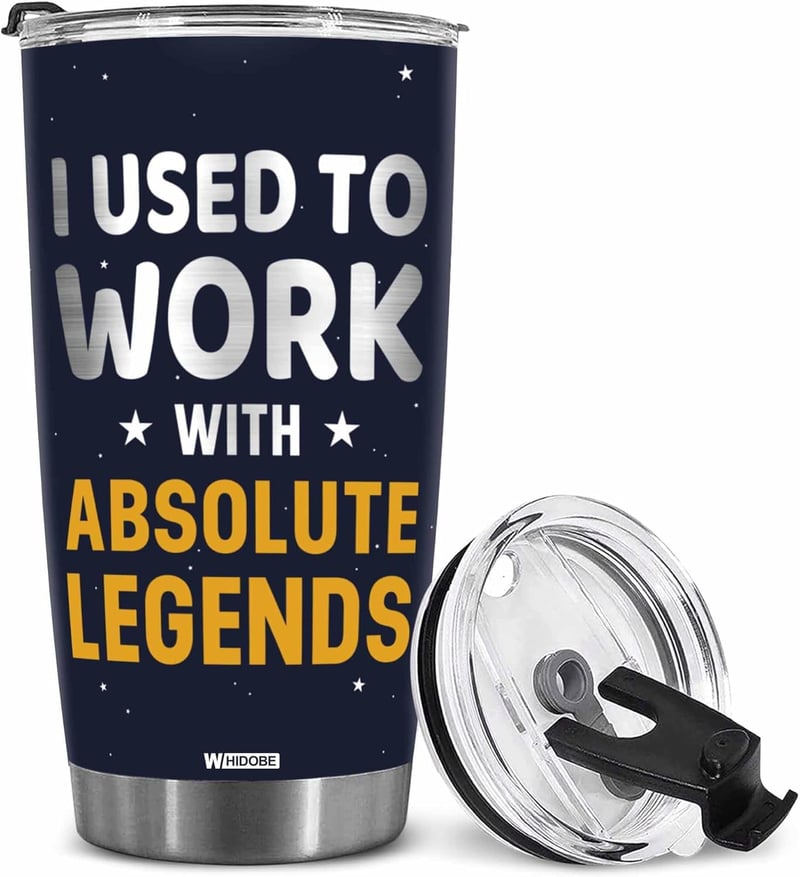 Retirement Tumbler - 20 oz Stainless Steel, Vacuum Insulated