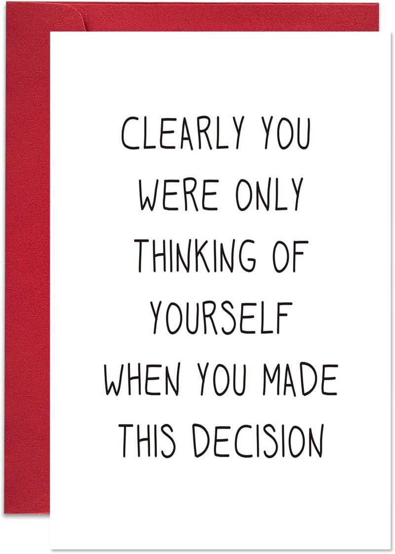 Funny Going Away Card for Coworker - Humorous New Job Farewell