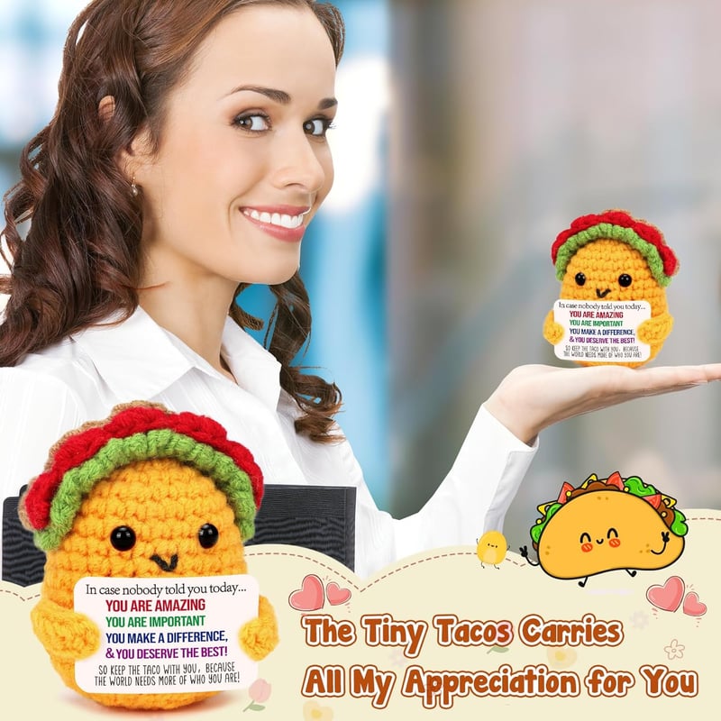 Employee Appreciation Funny Taco Mug Gift for Men & Women