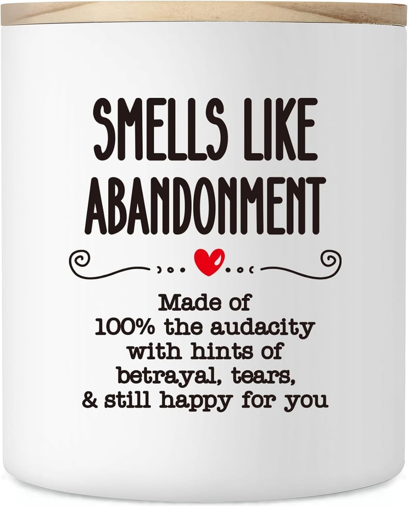 Goodbye Gift Soy Candle for Friend -