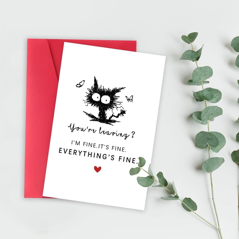 Retirement Card for Coworkers - Cute & Funny Design