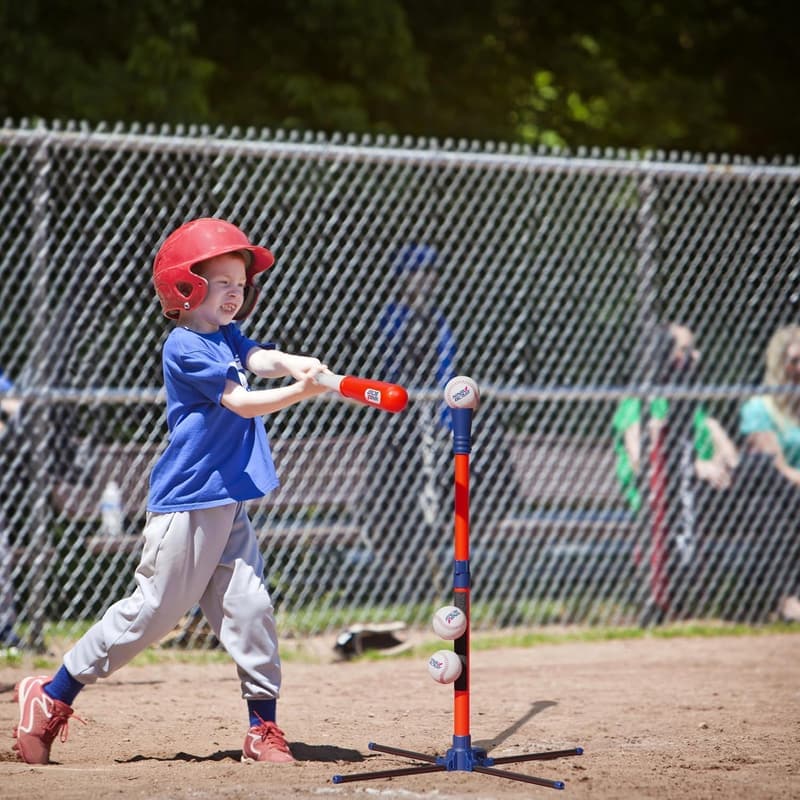 Toddler T-Ball Batting Tee Set - Outdoor Toy for Ages 3-6
