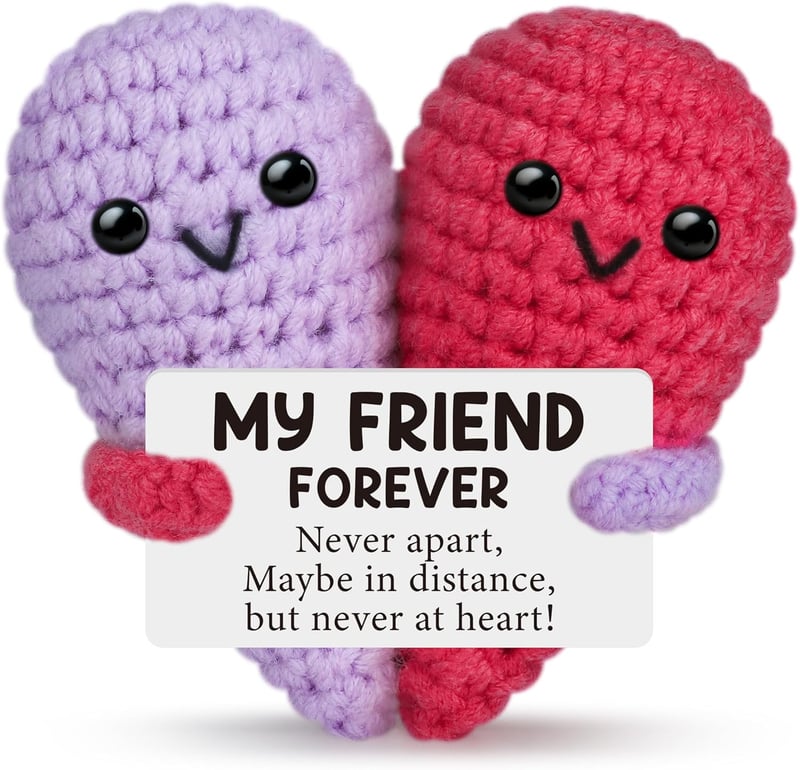 Friendship Birthday Gift: Cute Handmade Crochet Love Gift