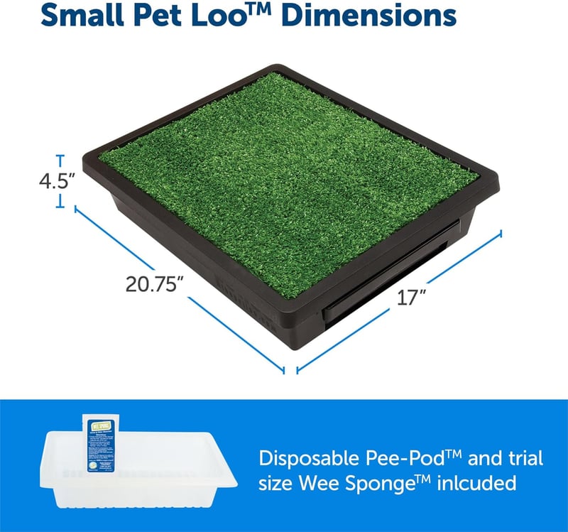 PetSafe Portable Dog Potty - Medium Grass Mat for House Training
