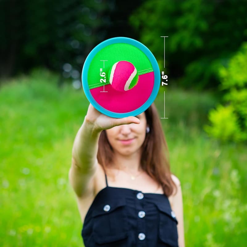 Outdoor Toss and Catch Ball Game for Kids Ages 3-10