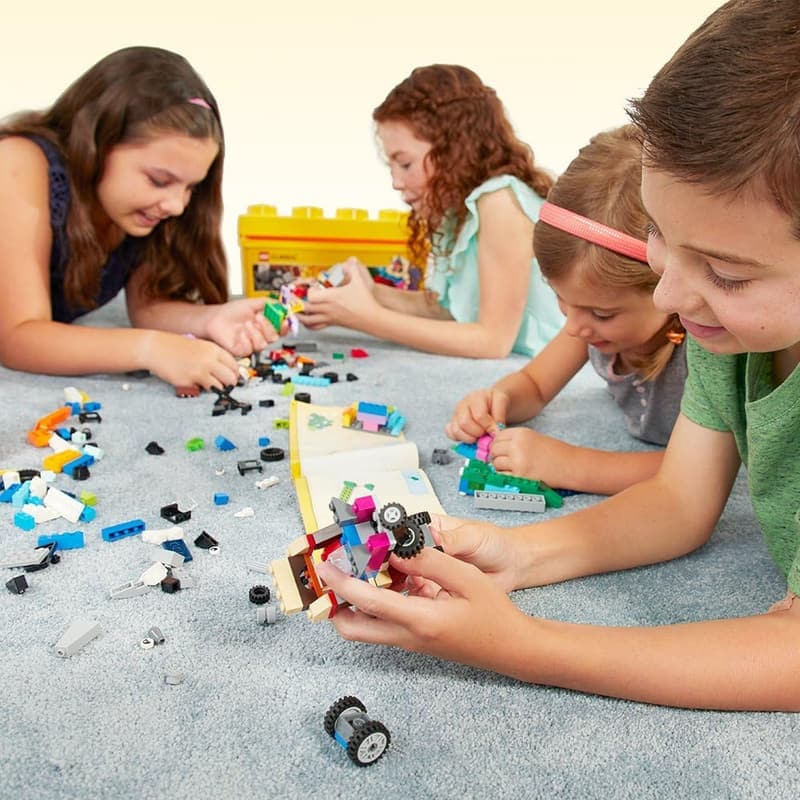 LEGO Classic Creative Brick Box - Building Toy Set for Ages 4+