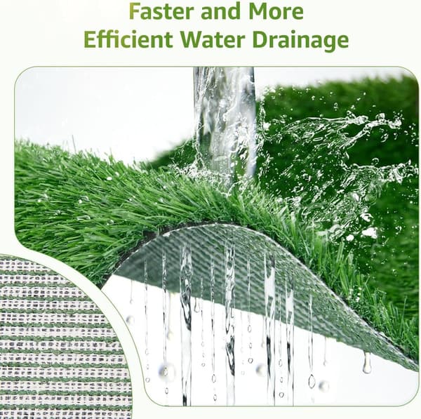 Artificial Dog Grass Pee Pads for Indoor/Outdoor Use (18