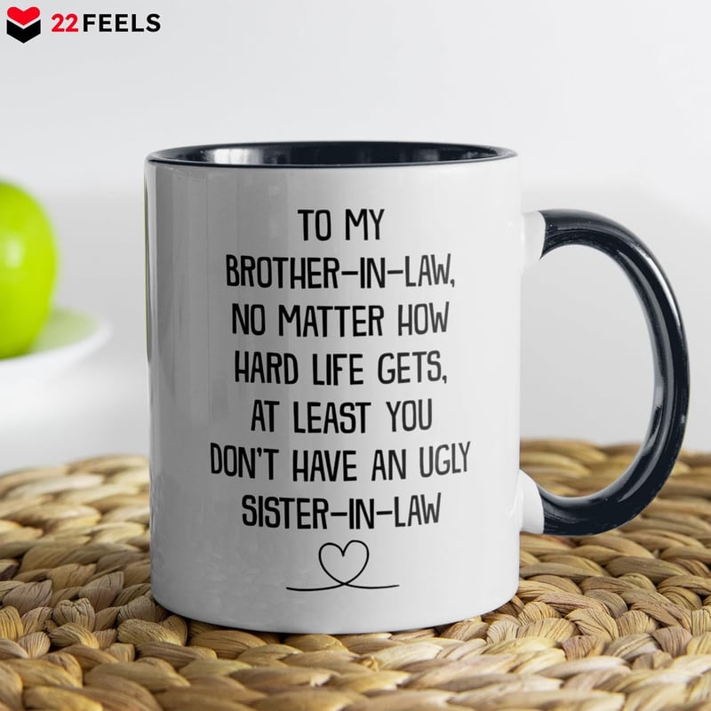 Humorous Mug for Brother-in-Law – Perfect Wedding Day Gift (11oz)