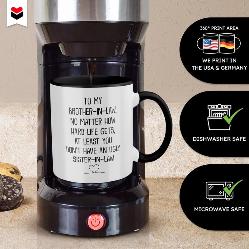 Humorous Mug for Brother-in-Law – Perfect Wedding Day Gift (11oz)