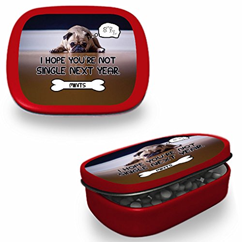 Funny Valentine's Day Mints for Singles - Gift Tin