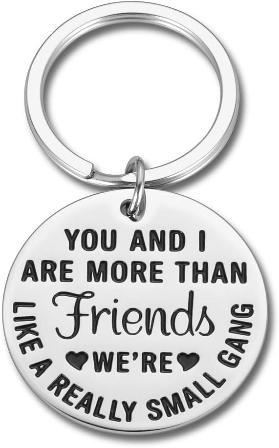 Friendship Keychain Gift for Best Friends - Classic Design
