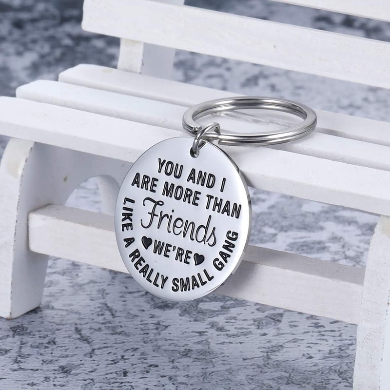 Friendship Keychain Gift for Best Friends - Classic Design