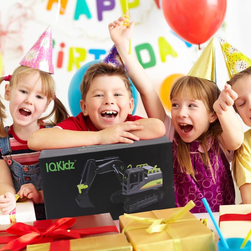 Remote Control Excavator Toy – Perfect Birthday Gift for Kids