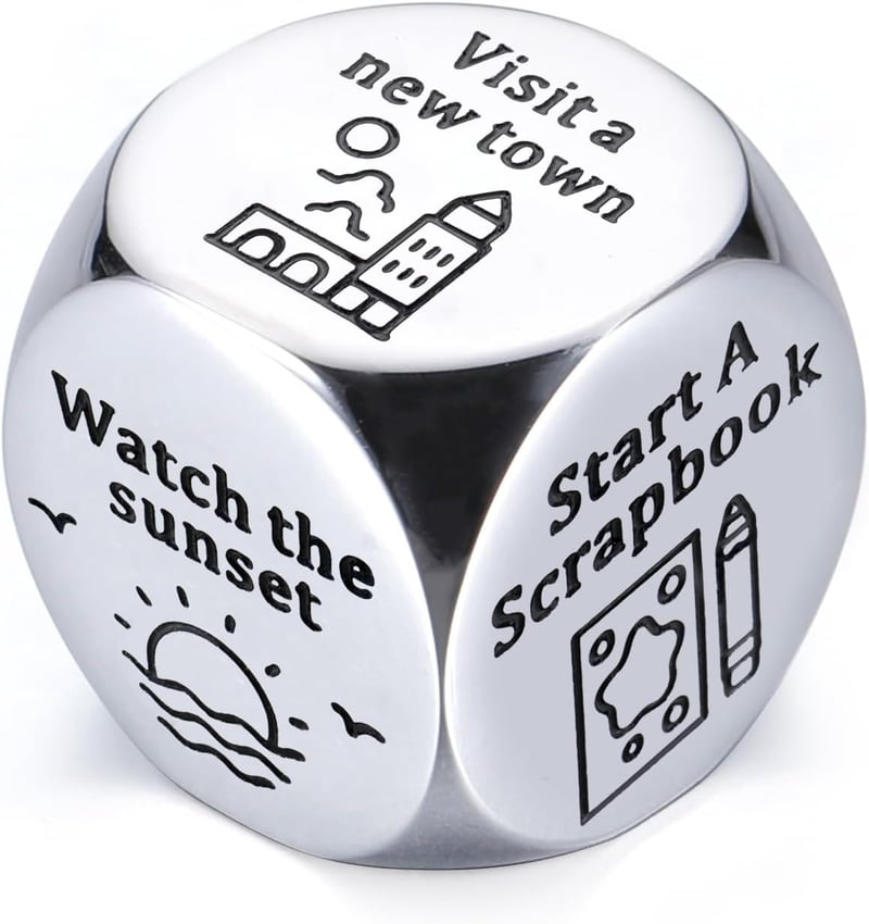 11th Anniversary Date Night Idea Dice for Couples