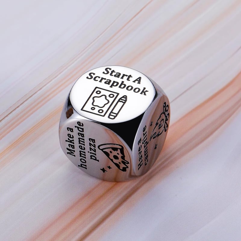 11th Anniversary Date Night Idea Dice for Couples