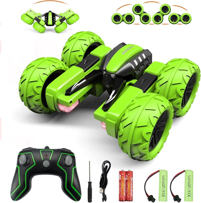 Remote Control Stunt Car for Kids, Birthday Gift, 360° Flips