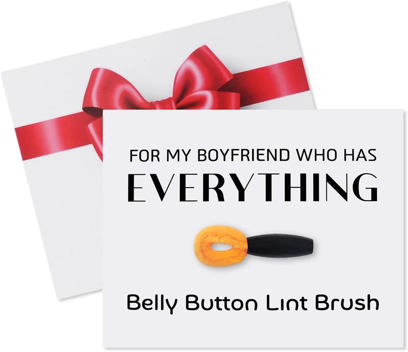 Funny Valentine's Day Gift - Belly Button Brush for Him