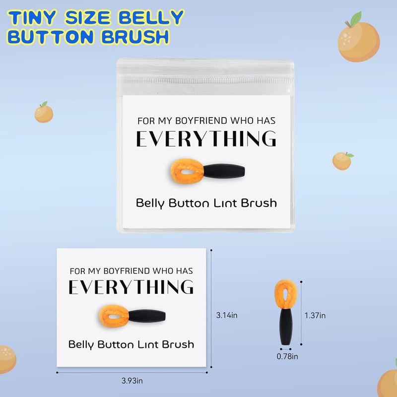 Funny Valentine's Day Gift - Belly Button Brush for Him