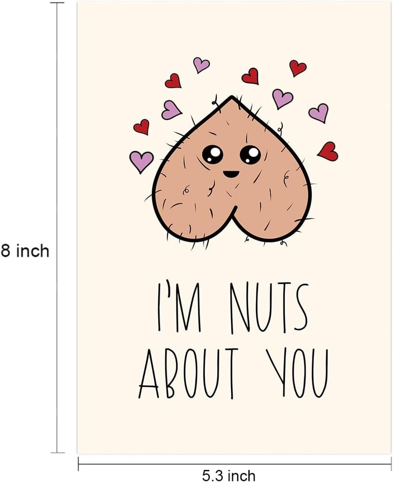 Valentine's Day Card - I'm Nuts About You