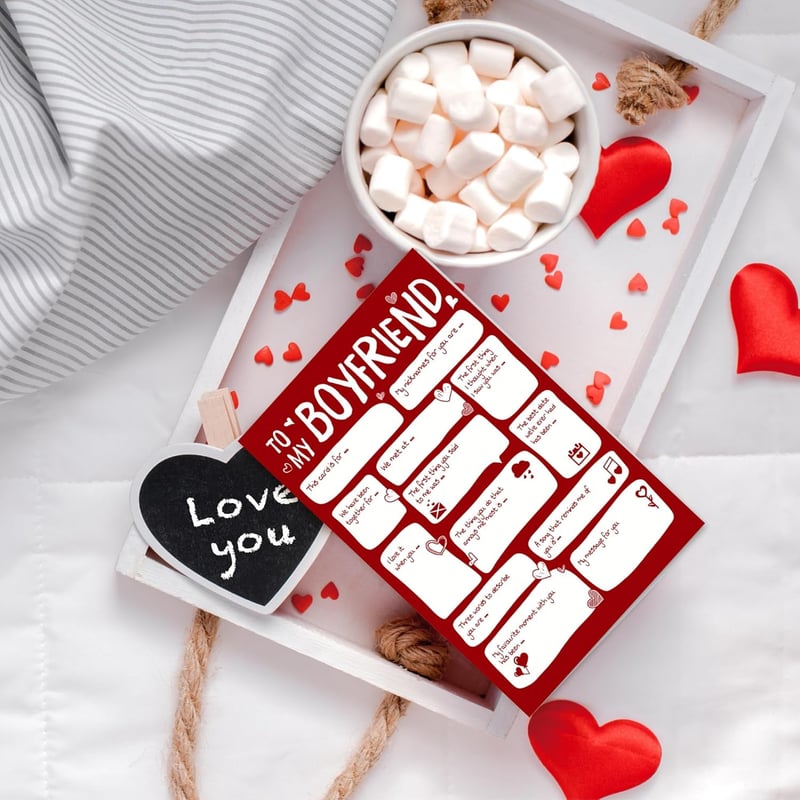 Valentine's Day Card for Boyfriend - Funny Romantic Greeting