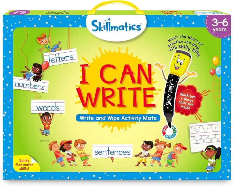 Reusable Preschool Learning Activities - Skillmatics Educational Toy