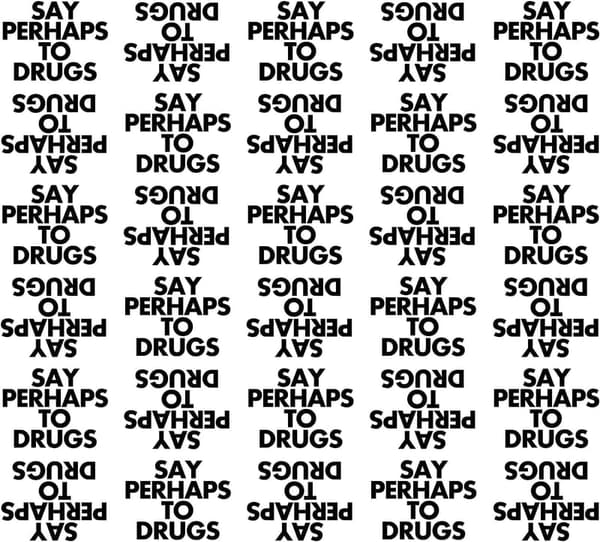 Funny Drug-Themed Wrapping Paper Set - 2 Folded Sheets 20