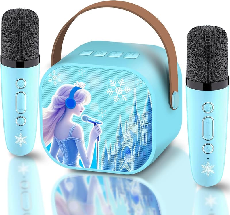 Princess Karaoke Machine for Girls' Birthday Gifts, Age 3-10