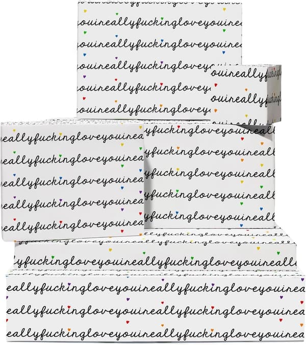 Inappropriate Funny Gift Wrap - 