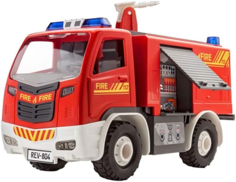 Junior Fire Truck Model Kit - Revell, Red