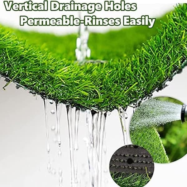 Artificial Grass Pee Pad for Dogs, 51.1x31.8 in, Indoor/Outdoor
