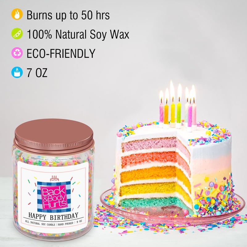 Funny Birthday Candle for Women, Men, and Friends