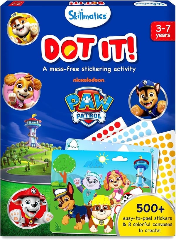PAW Patrol Sticker Activity Kit - 500+ Mess-Free Stickers for Kids