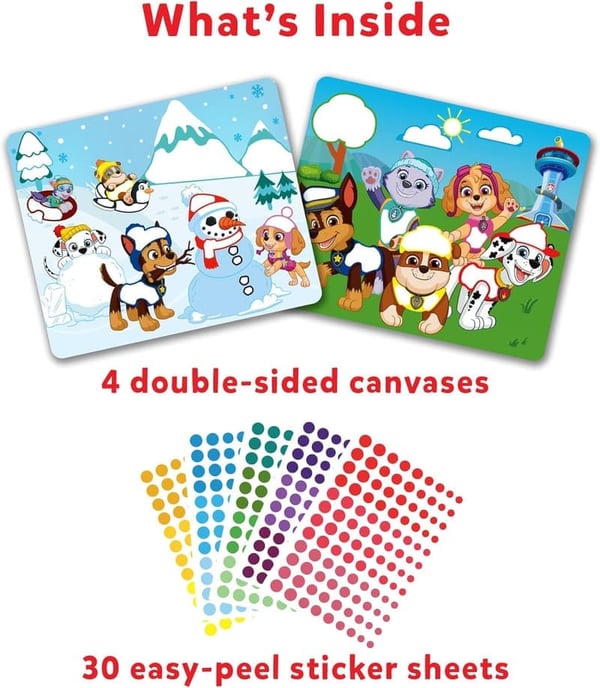 PAW Patrol Sticker Activity Kit - 500+ Mess-Free Stickers for Kids